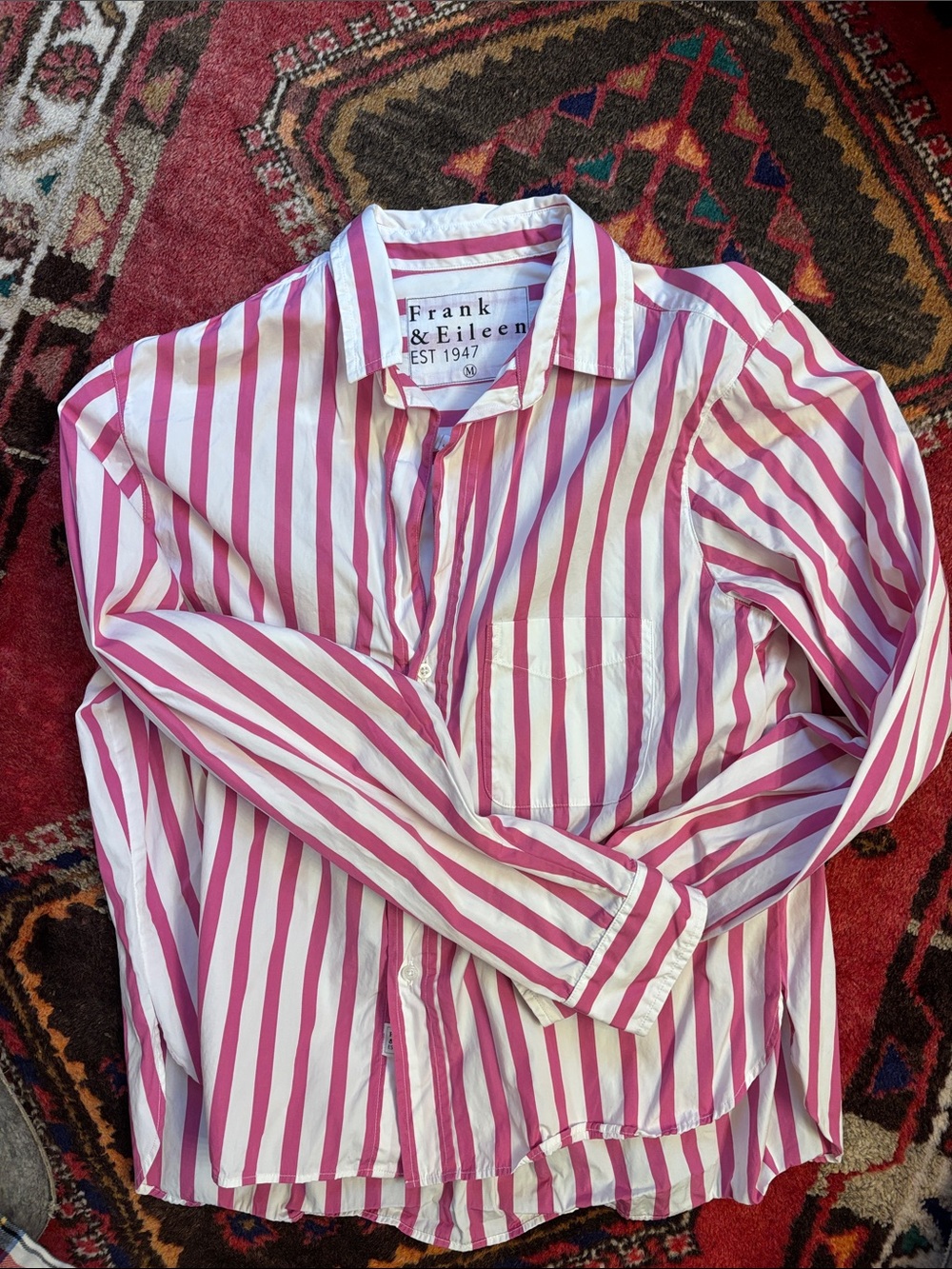 Soft classic striped Frank & Eileen buttondown